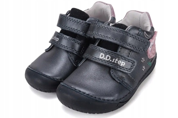 Barefoot Buty Dziecięce do Przedszkola dla Chłopca na Rzepy DDStep 25