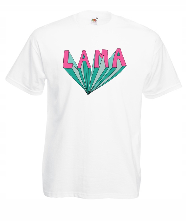 

S Koszulka Męska Lama Więcej Niż Jedno Zwierzę