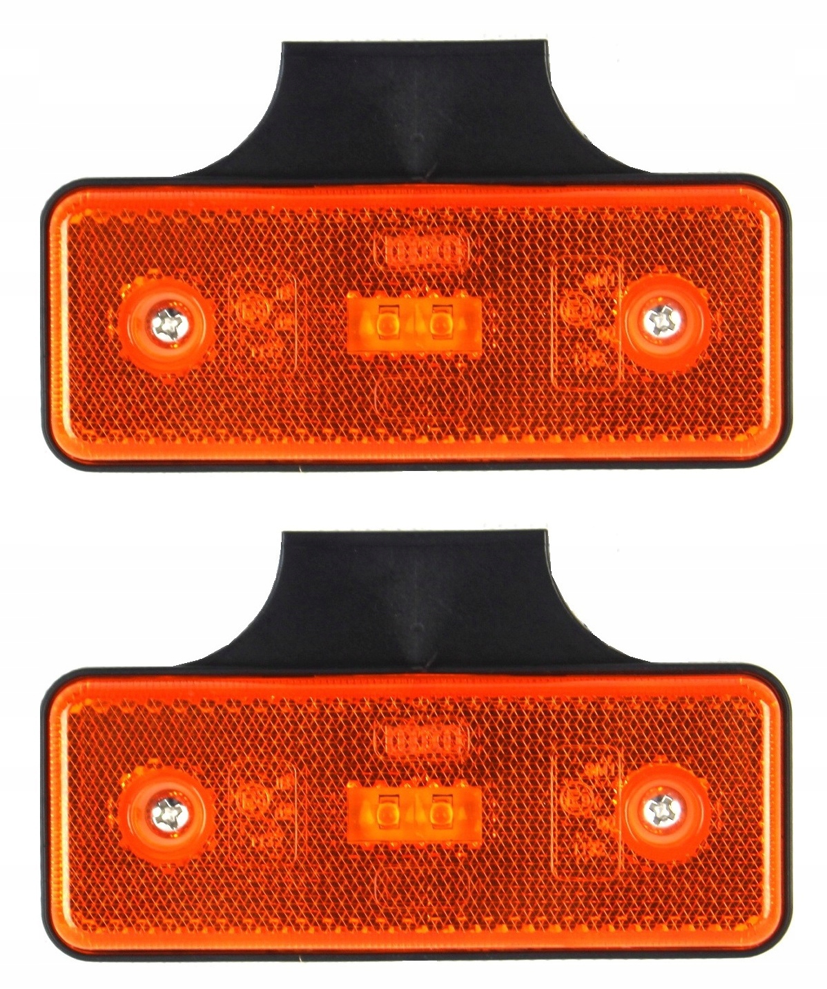 OBRYSÓWKA DIODOWA LED LAMPA OBRYSOWA POMARAŃCZOWA