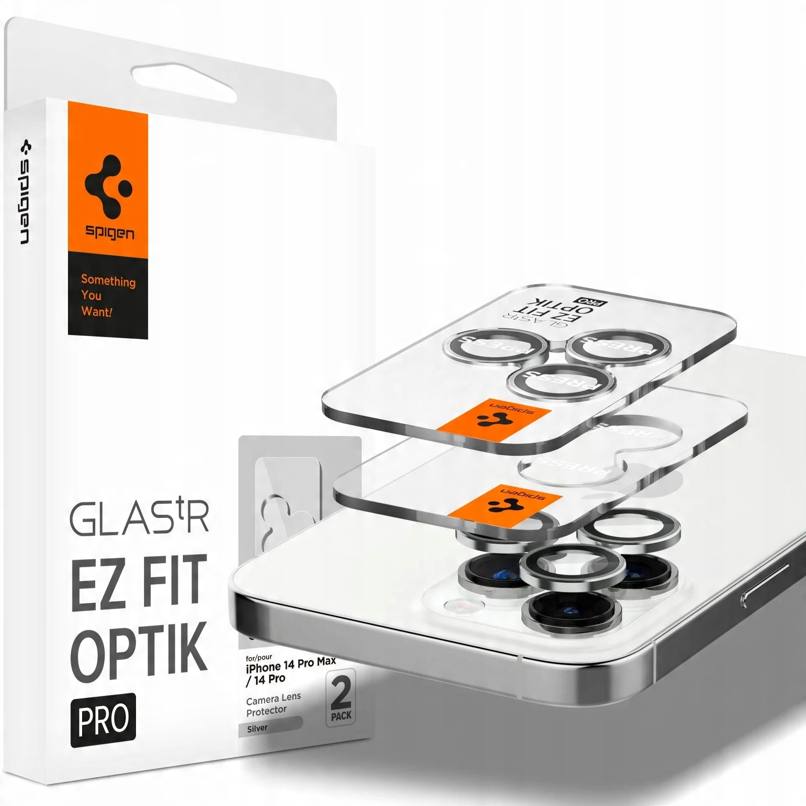

Szkło Spigen na obiektyw do iPhone 14 Pro Max
