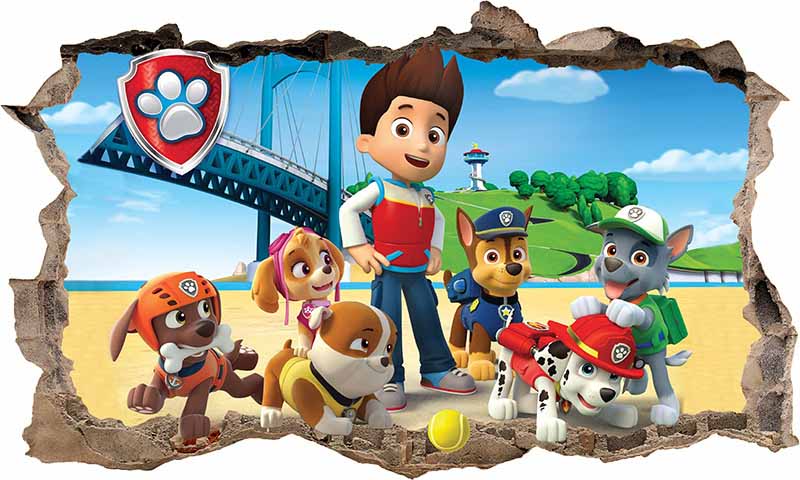 

Naklejka Plakat Psi Paw Patrol 3D XXL Nr 5