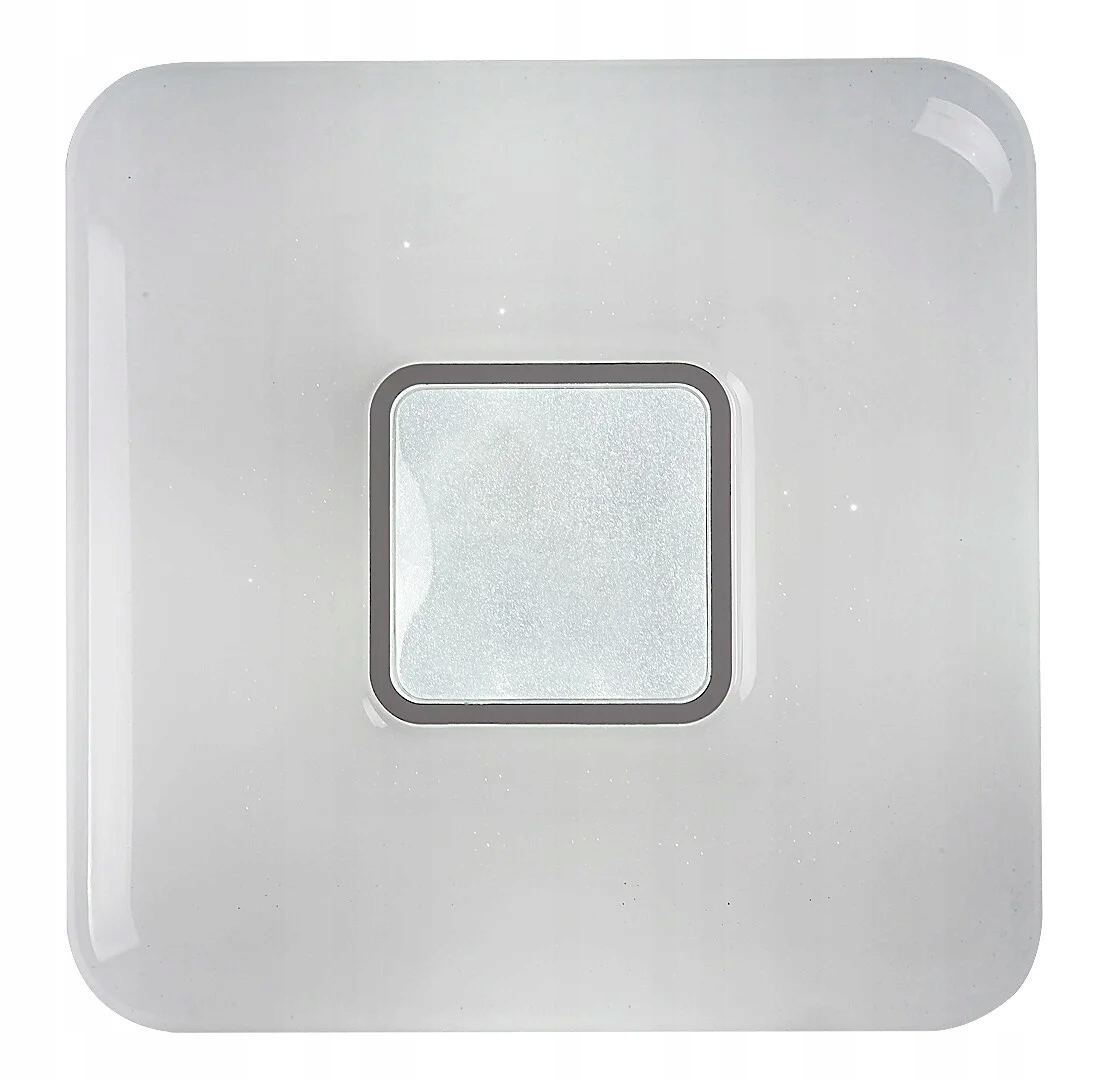 Stropné Svietidlo s diaľkovým ovládaním 44 cm Led 72 W chróm štvorcový Tayla 4634 Rabalux