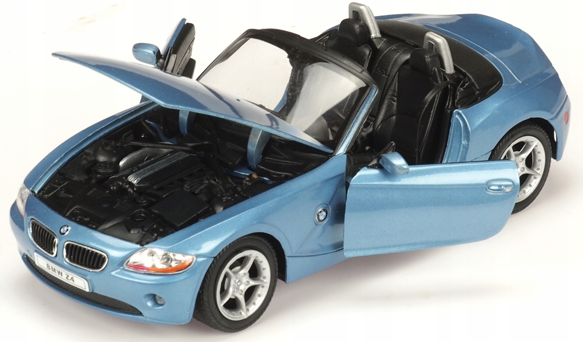

Welly Metalowe Auto Bmw Z4 Kabriolet Beta Otw.drzw