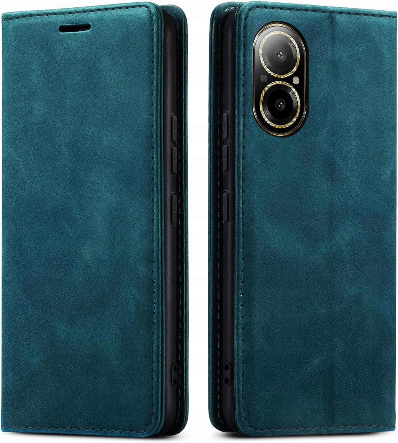 ETUI SKÓRZANE MAGNETYCZNE DO REALME C67 +SZKŁO Dedykowany model REALME C67