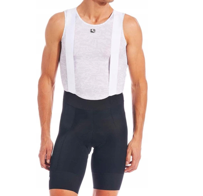 Spodenki Męskie Bibs Giordana Fusion Czarne Na Szelkach Rozmiar XL