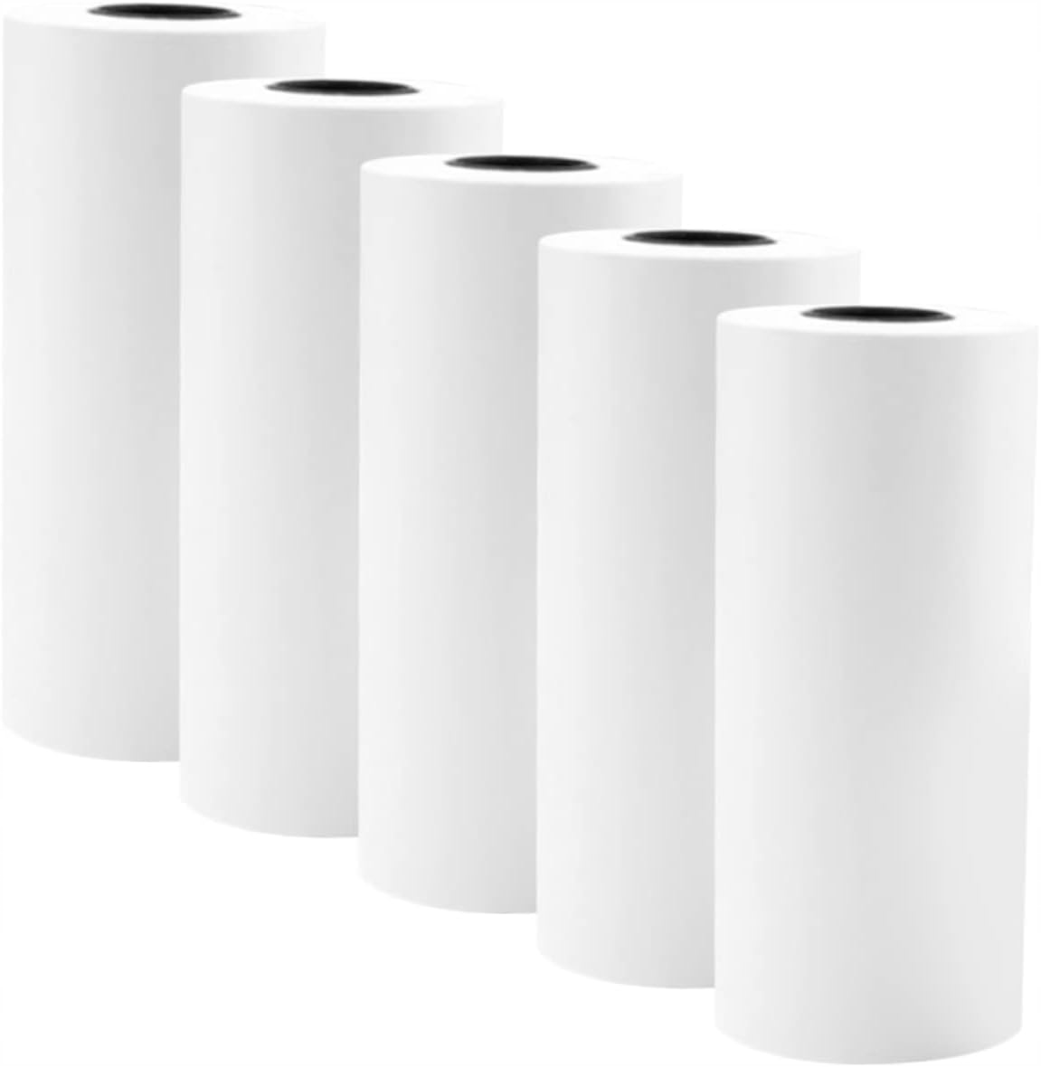 10x PAPIER BIAŁY ROLKI WKŁADY DO DRUKARKI TERMICZNEJ DRUKUŚ APARATU Producent Inna