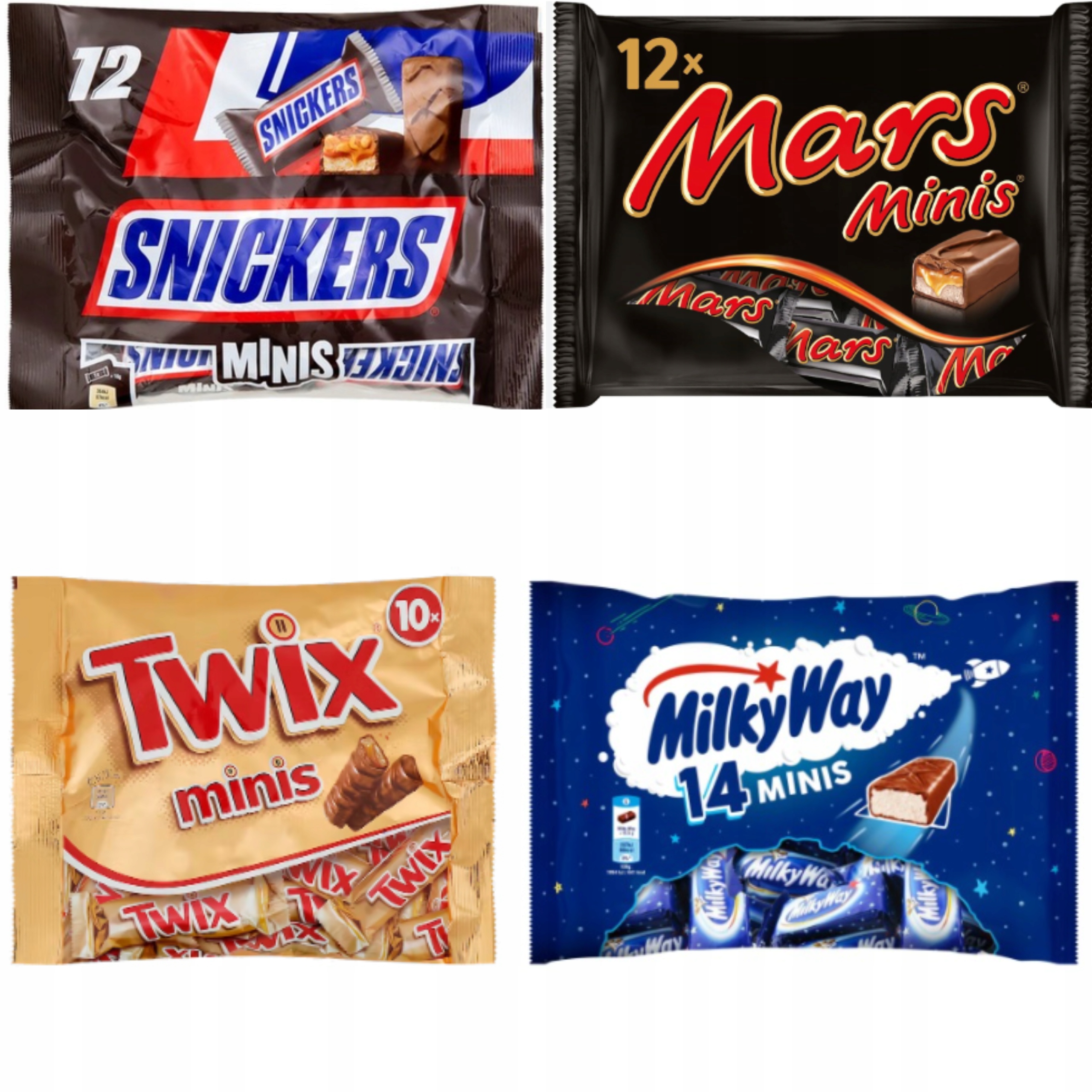 Mars, Snickers, Twix - Niska cena na Allegro