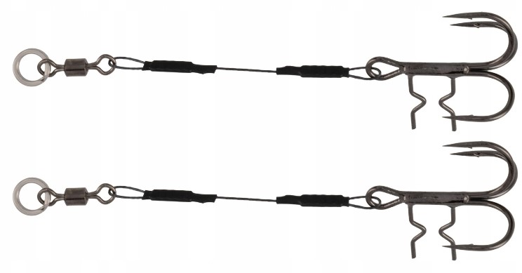 Dozbrojka Mikado Tytanowa Jaws Evo Titanium 8cm 13kg Kotw.1 2szt