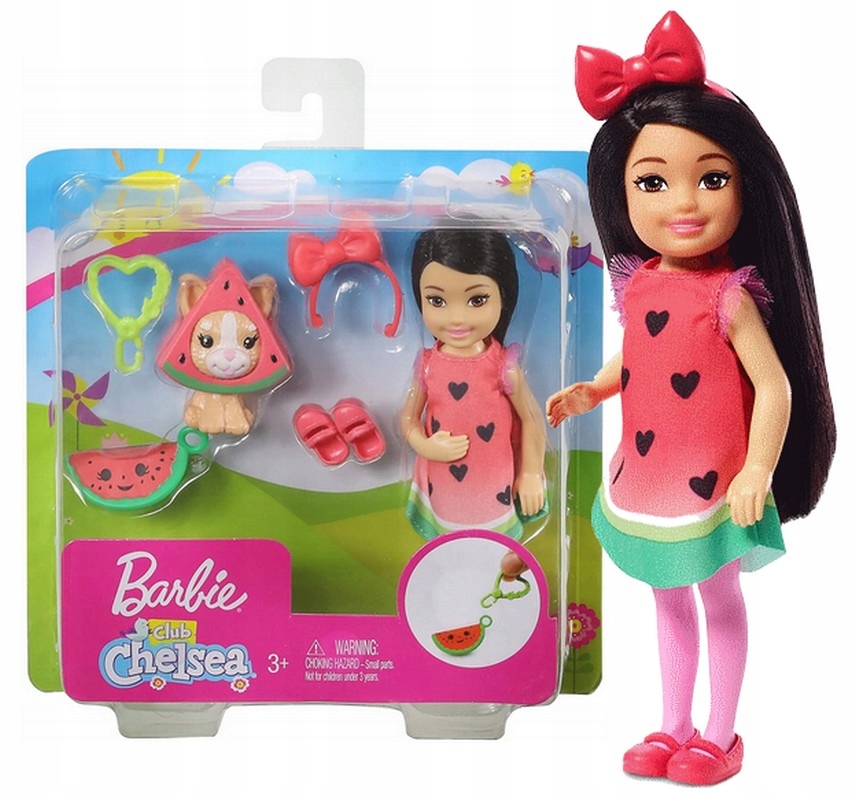 

Lalka Barbie Chelsea Arbuz z pieskiem GHV71