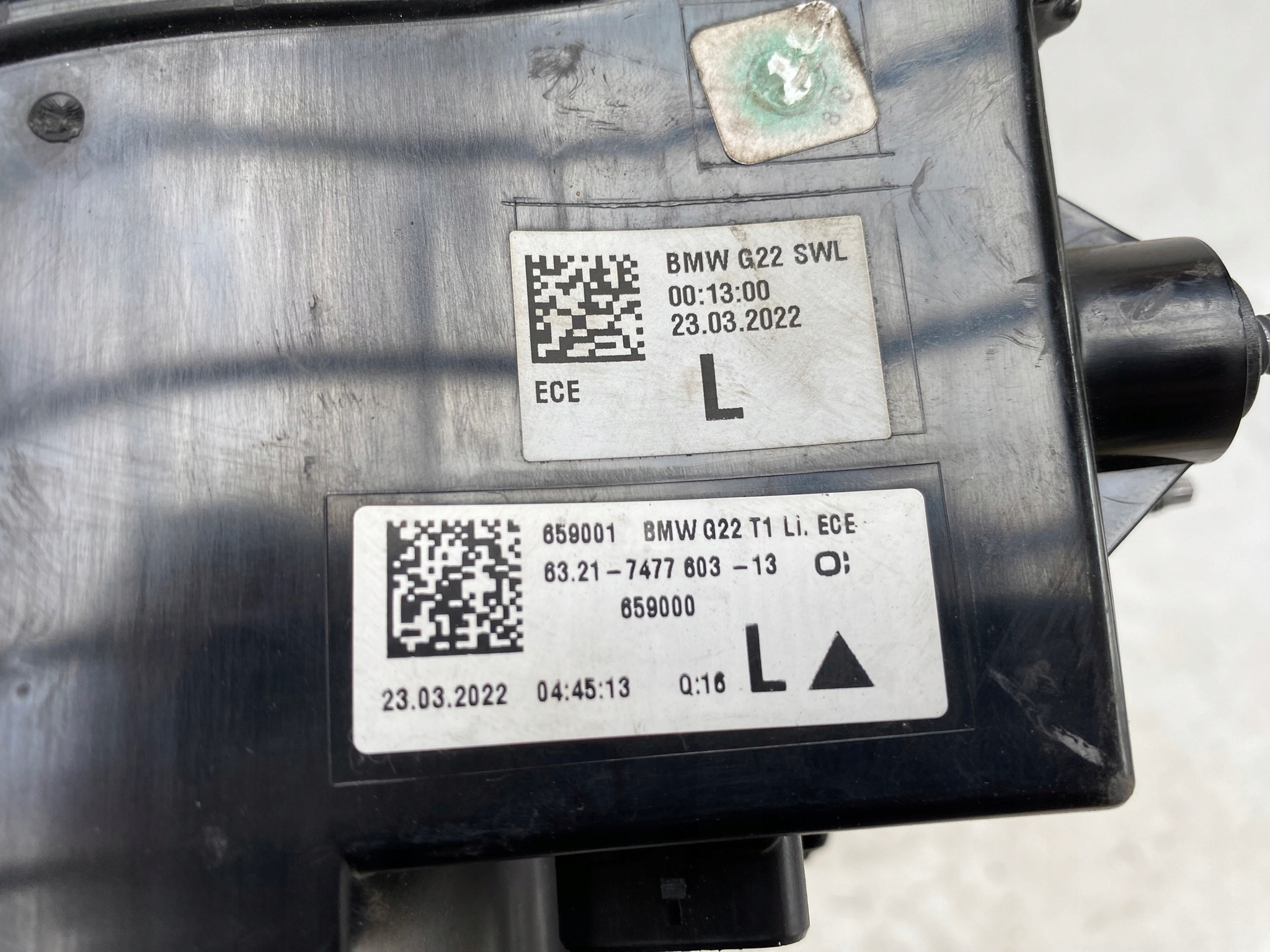 BMW 4 G22 G23 20- light left rear part rear 7477603