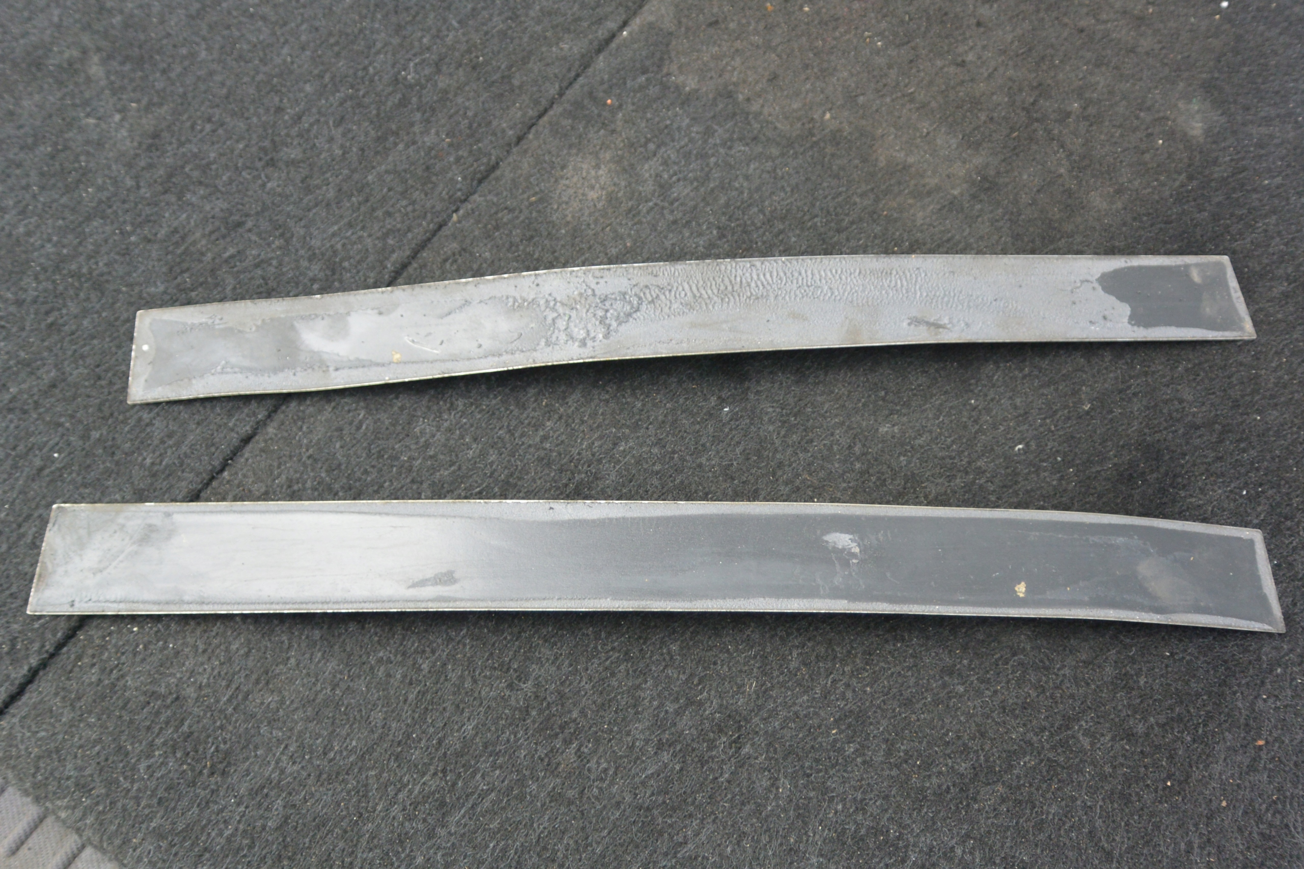 moulding cap threshold inner CHROM MASERATI GHIBLI III KOMPLET