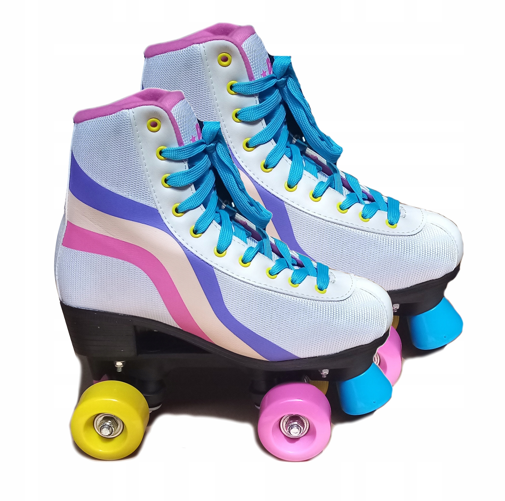 Wrotki Vintage Retro Kaczukowe Kółka Roz. 36-37