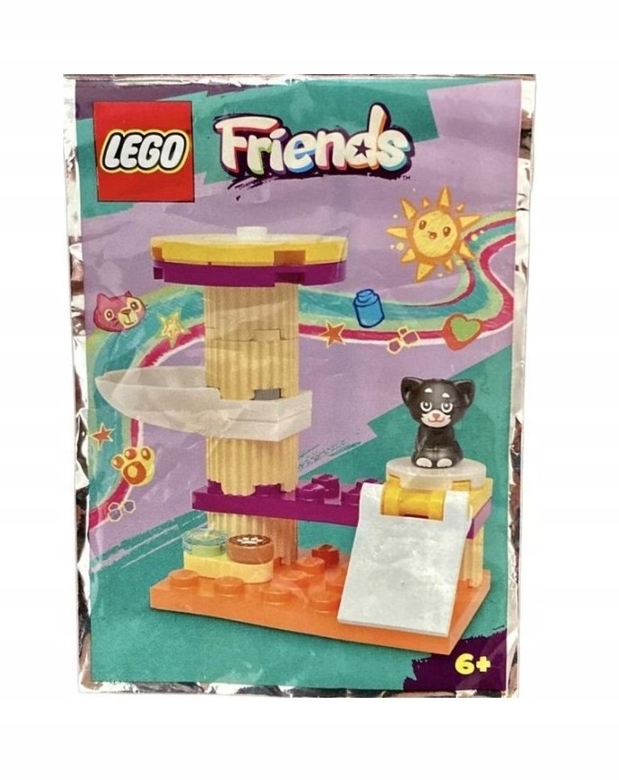 Zestaw Lego Friends Minifigure Polybag Cat Tree with Kitten #562301
