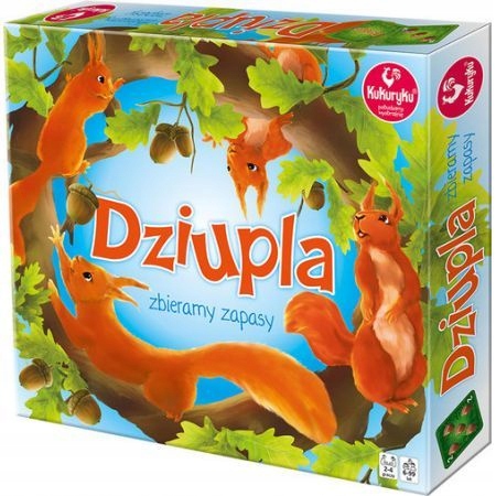 DZIUPLA - Gra planszowa 6+, KUKURYKU
