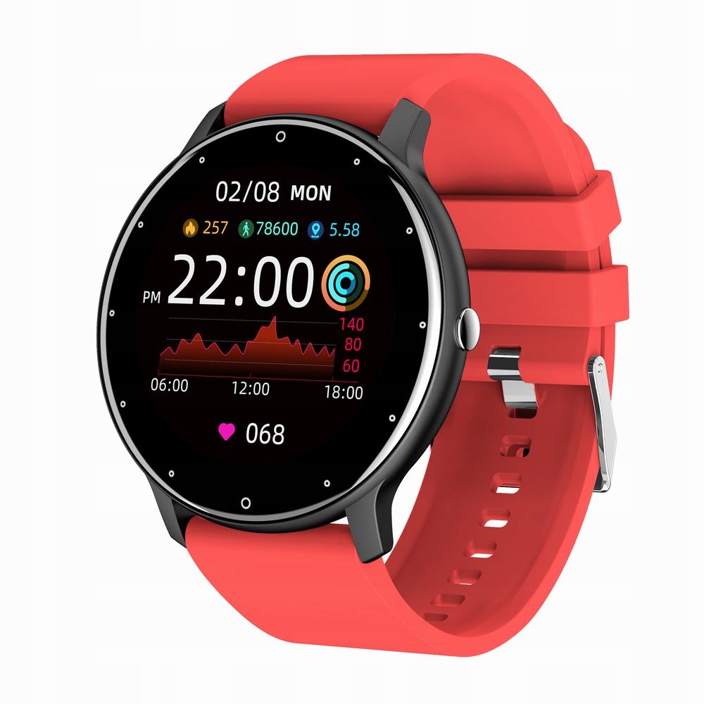 Zegarek SMARTWATCH SMS KROKI PULS POLSKIE MENU Marka Gravity