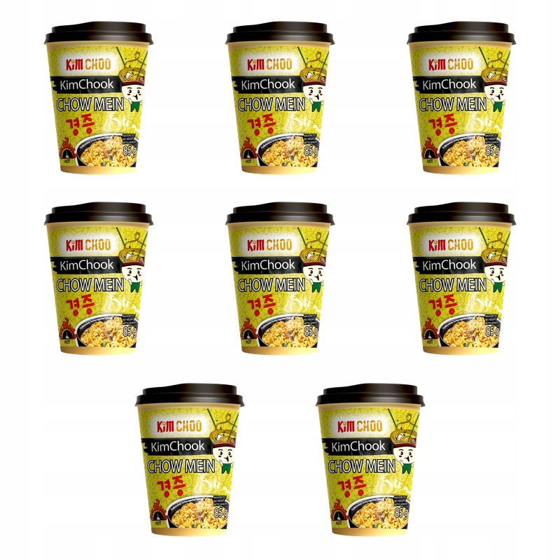 Chow Mein Danie błyskawiczne kurczak pikantne 85g X8