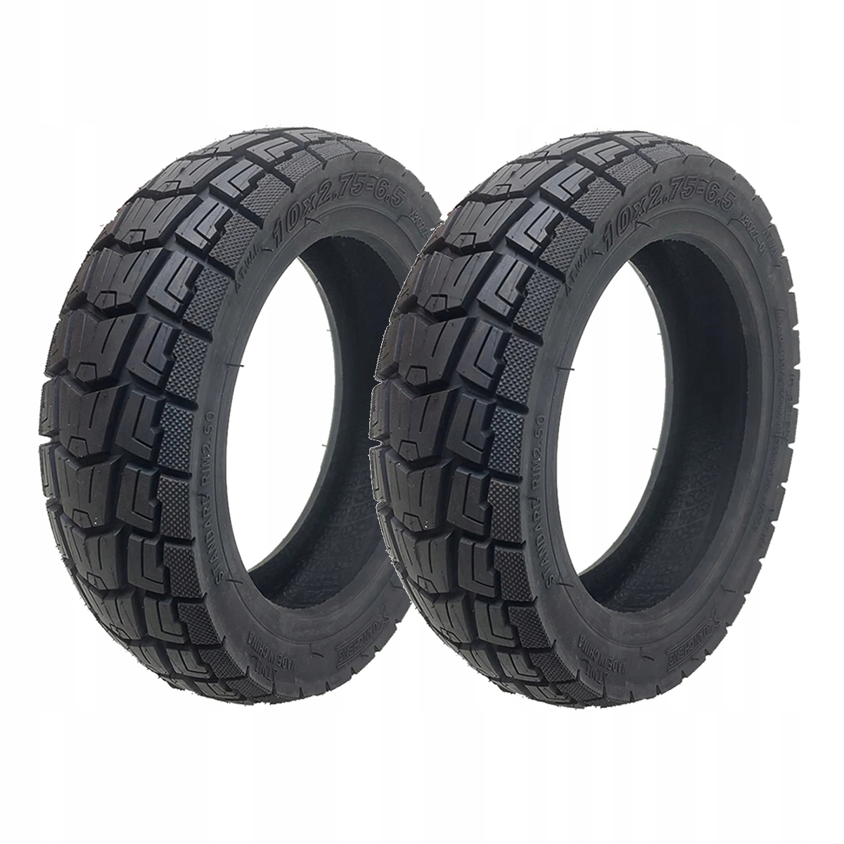 2x Pneumatika 10x2.75-6.5 Tubeless pro KuKirin G2, G3, G2 Master 2025 Ausom L1