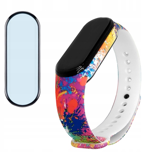 

Opaska Ze Szklem do Xiaomi MI Band 6- Wiele Wzorów