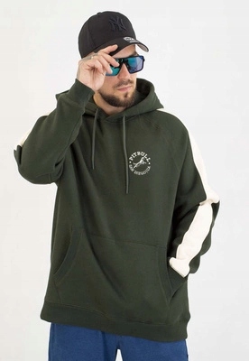 Mikina Pit S Kapucí San Diego Ca tmavě zelená