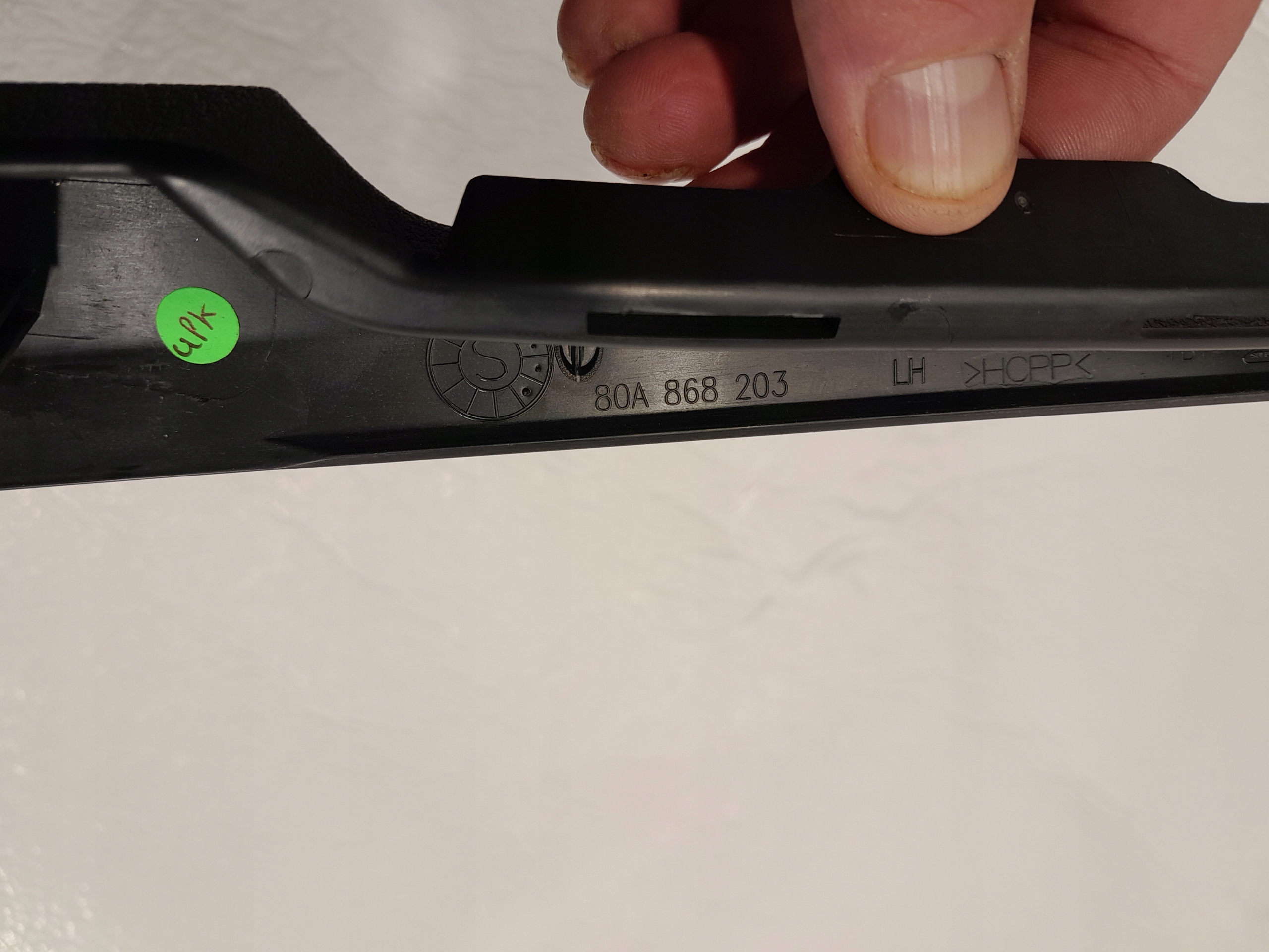 AUDI Q5 II 80A Blende Abdeckung SLUPKA 80A868203