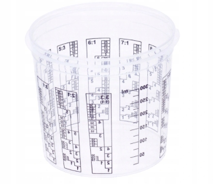 

Kubek Do Mieszania Farb 400ML Z Podziałką Premium