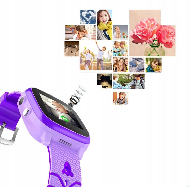 SMARTWATCH DLA DZIECI IP68 GPS 4G VideoCall PL Model inny