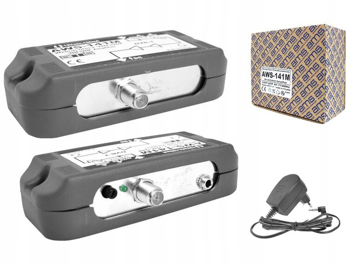 Wzmacniacz Regulowany DVB-T AWS-141M 18/22 dB Marka A. B. Tor