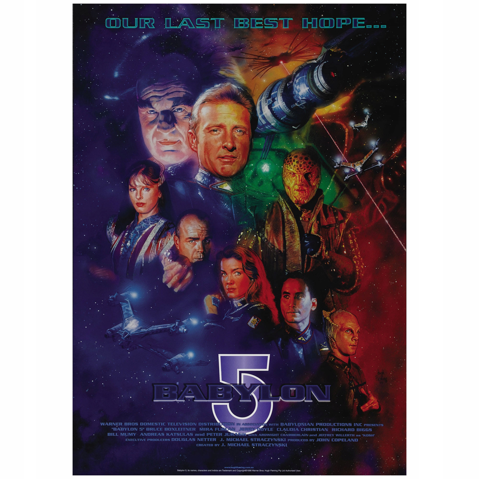 

Plakat Babylon 5 J. Michael Straczynski