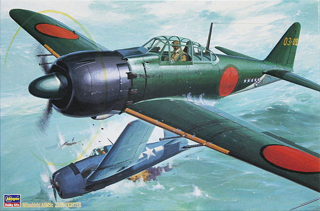Mitsubishi Zero Fighter 52 Typ C 1:32 Hasegawa ST4