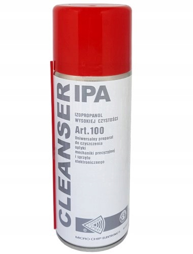 Cleanser Ipa 400ml Alkohol Izopropylowy Spray