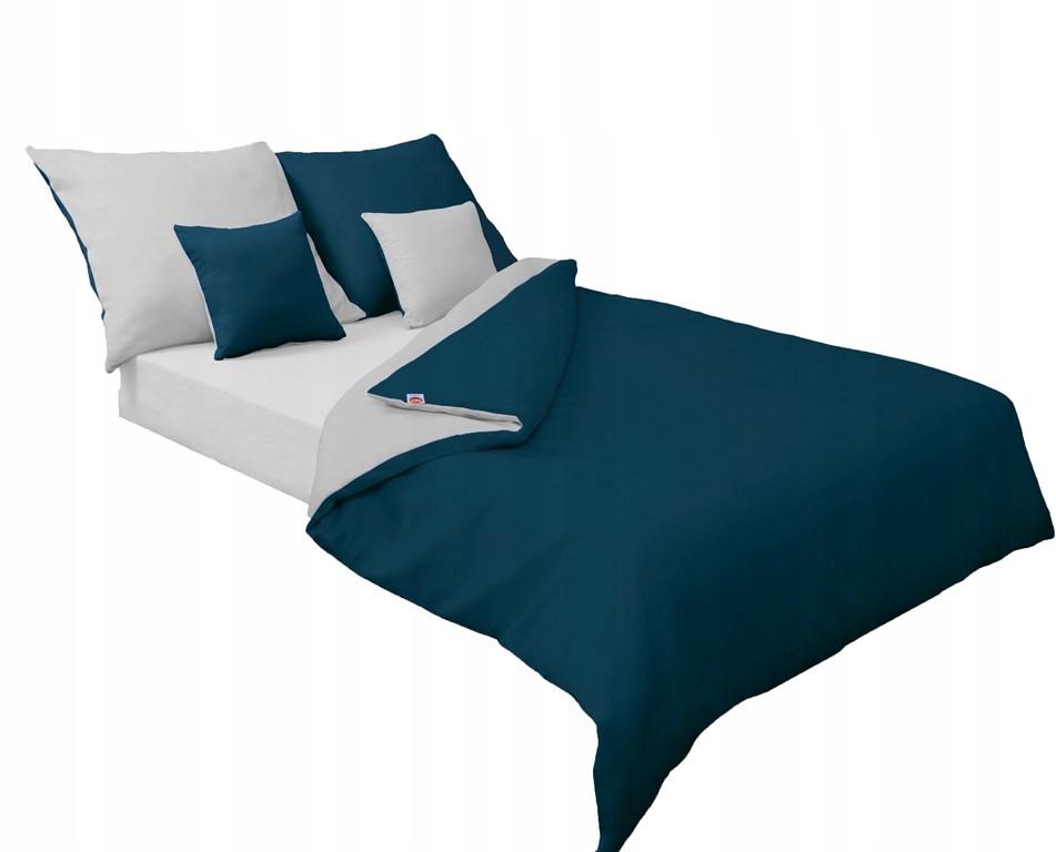 Posteľná Bielizeň 220x200 +2x70x80 morská/sivá Matex