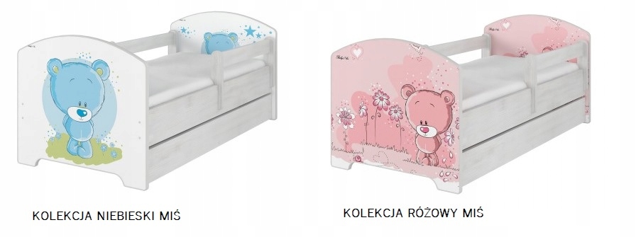 Łóżko łóżka OSKAR BABY BOO 160X80 MATERAC+SZUFLADA EAN 5903707846320