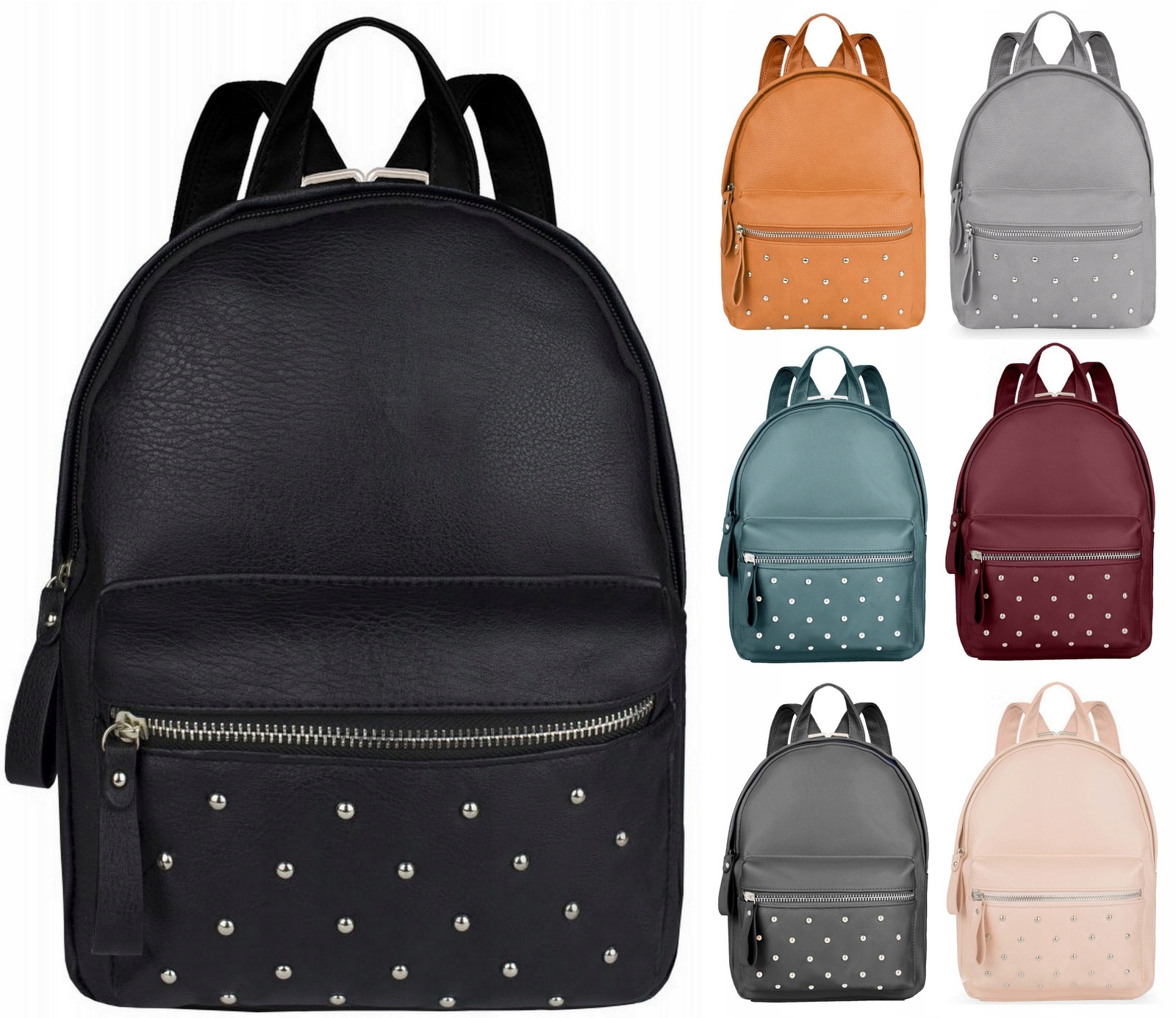 

Piękny Stylowy Plecak Damski Plecaczek Miejski A5