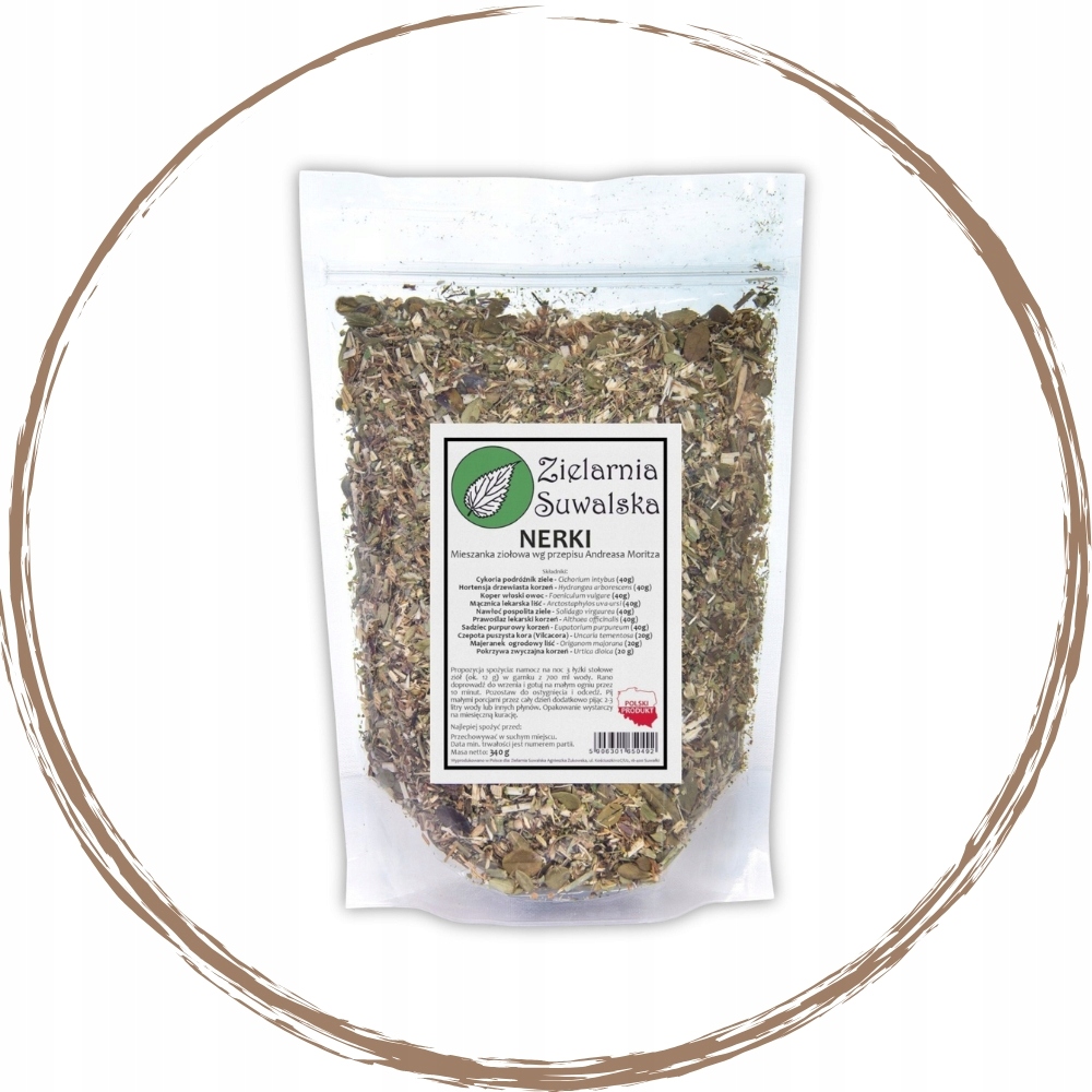Nerki Mieszanka Ziołowa 340 g Nerki wg Andreasa Moritza