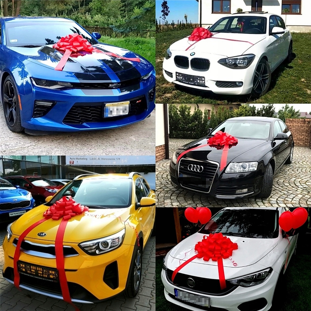 Kokarda Na Samochód 80 cm / Auto / Prezent / PIĘKNA EAN (GTIN) 5907317051303