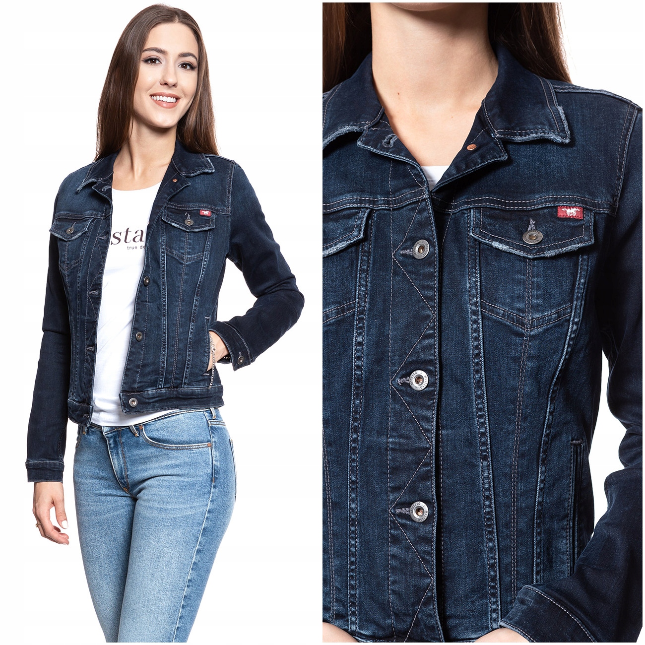 

Mustang Classic Jacket Damska Kurtka Jeansowa Xs