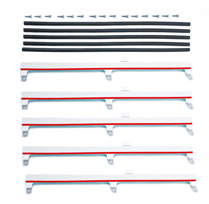 Okenný ventilátor Bez Frézovania New Air Comfort box airbox na okno 5ks