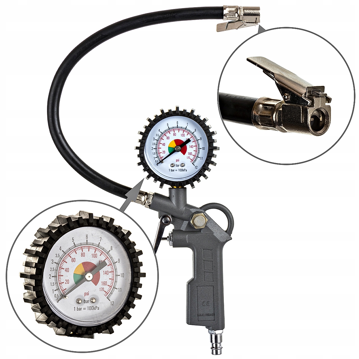 Akcesoria pneumatyczne do kompresora 5 elementów Marka Hermon