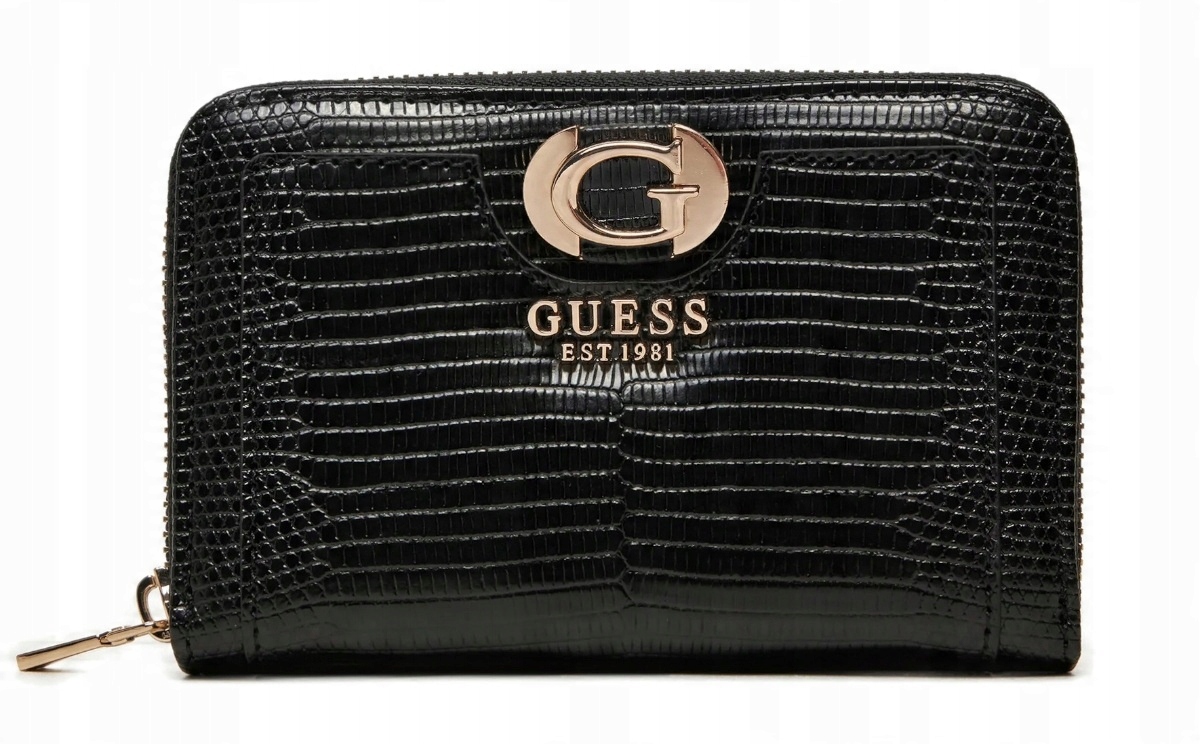 Elegantní Dámská Peněženka S Logem Černá Módní Krásná Krabička Dárek Guess