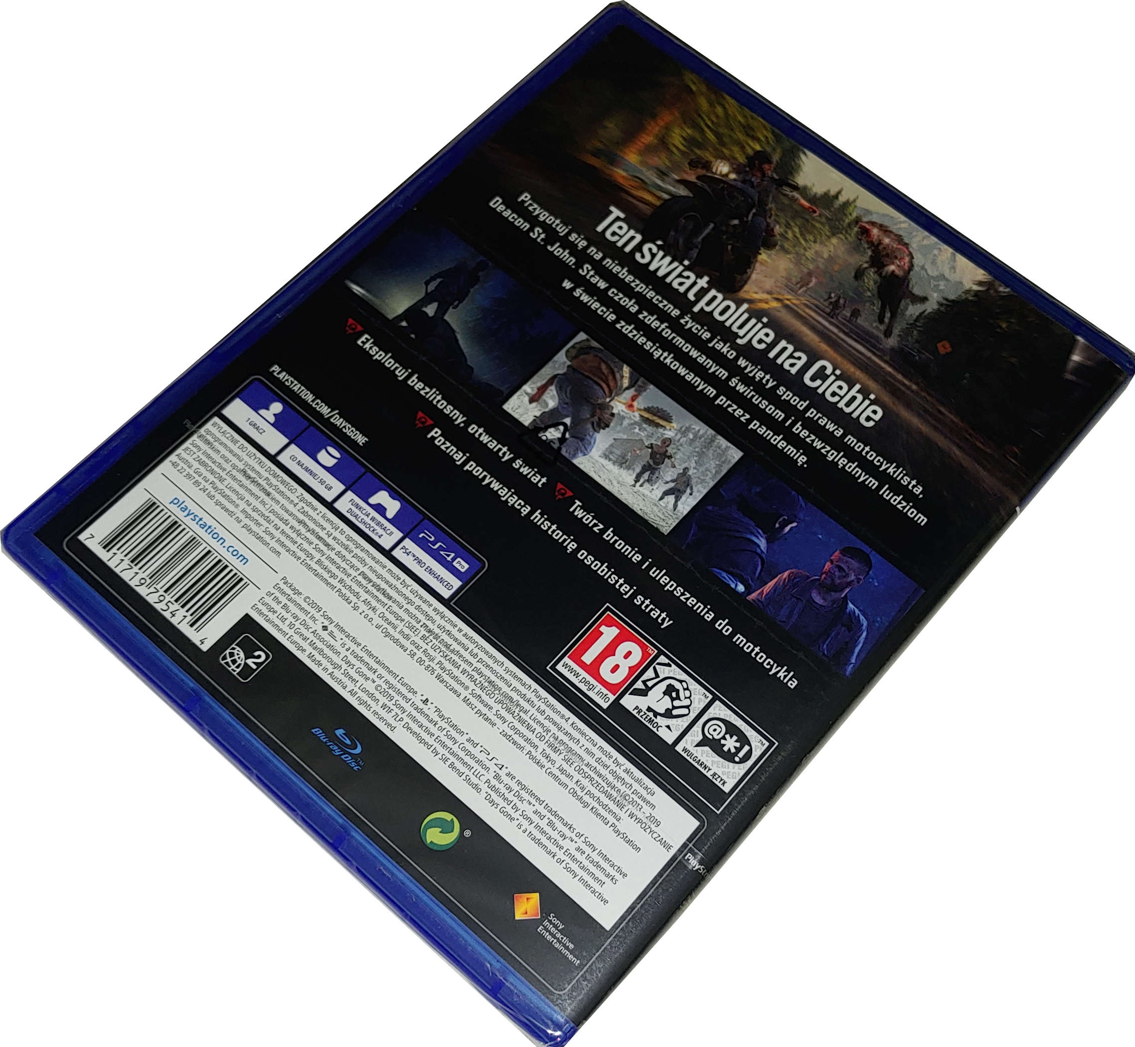 DAYS GONE / NOWA / PL / PS4 / PS5 Wersja gry pudełkowa