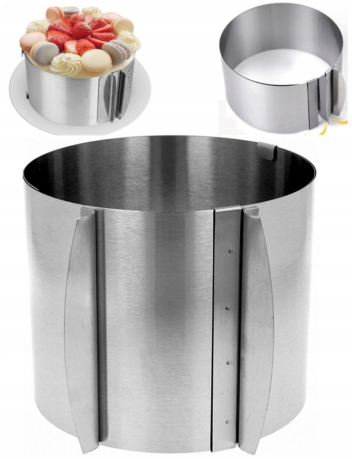 

Rant Opaska Tortu Regulowana z Podziałką H=20cm