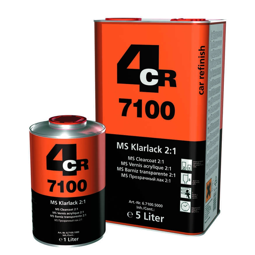 

4CR 7101 Lakier bezbarwny 2:1 Ms utwardzacz Fast