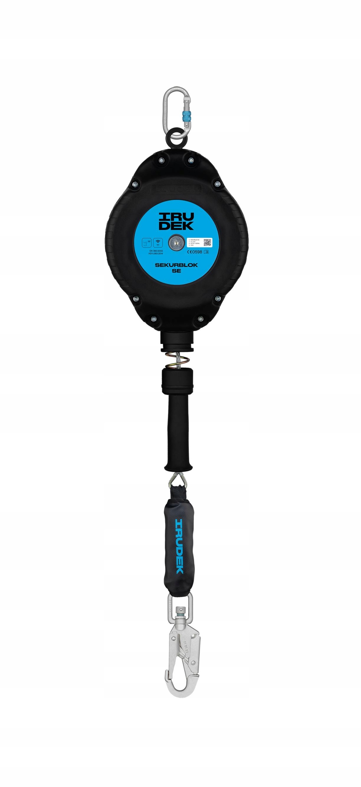 Urządzenie samohamowne bączek Irudek Sekurblok 10m 140kg ostre krawędzie