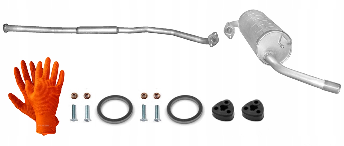 Toyota Rav 4 2.0i 16V 4X4 95kW (1994-5/2000) Tlumič Koncový 5D