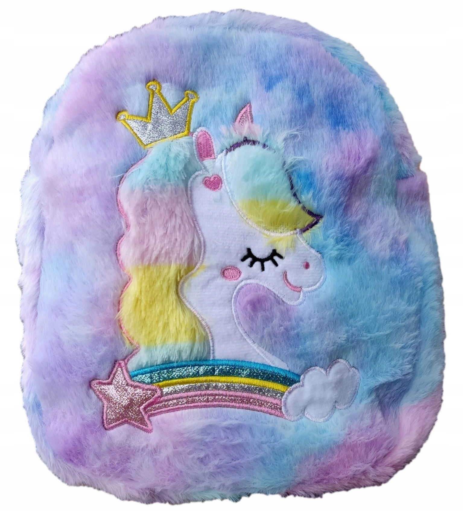 

Plecak Pluszowy Włochaty Trnister Unicorn