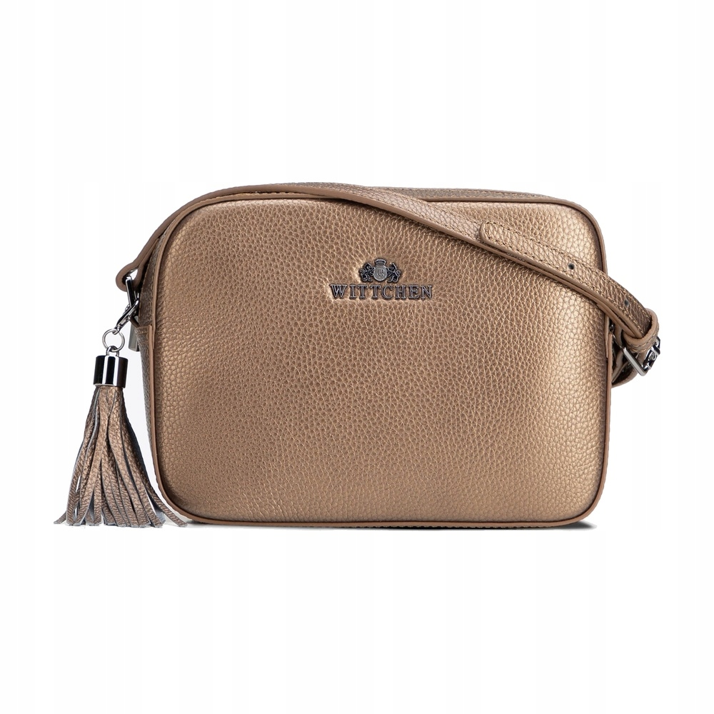 Dámská kožená kabelka přes rameno Wittchen Elegance 29-4E-014-G elegantní kabelka