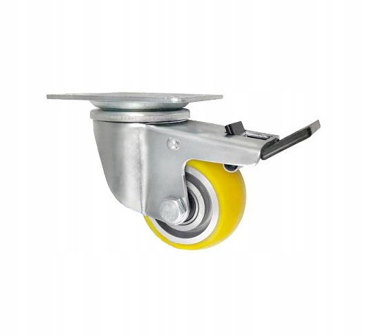 Hliníkovo-polyuretanové otočné kolo, brzda S80