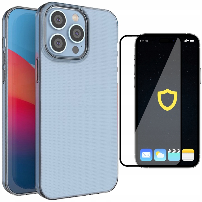 

Etui przezroczyste case do iPhone 14 Pro Szkło