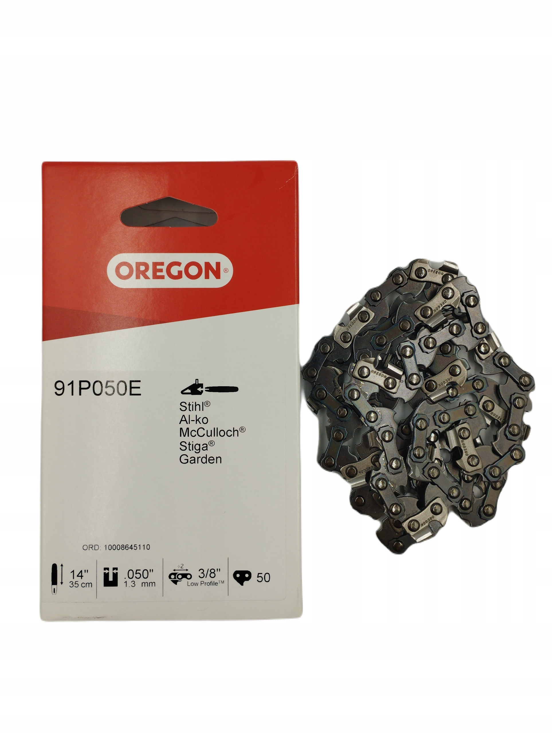 Łańcuch OREGON 35/14"cm 3/8 1,3mm 50 ogniw Długość (mm) 350