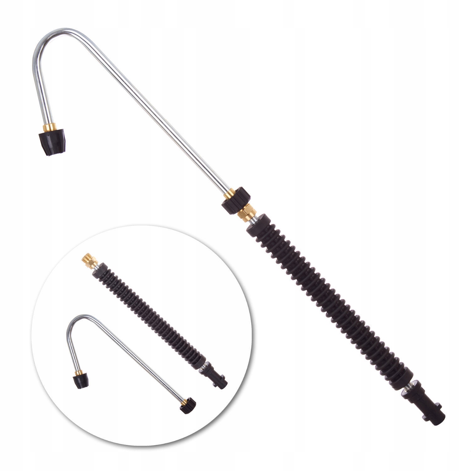 Długa Lanca Kątowa Rynien do Myjki Karcher Dysza